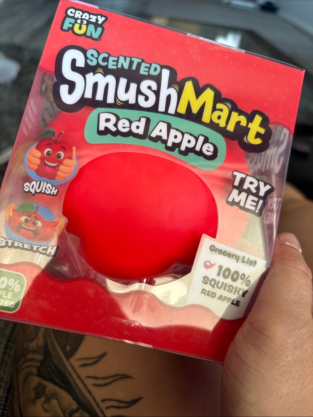 SmushMart Scented Red Apple Squishy Toy